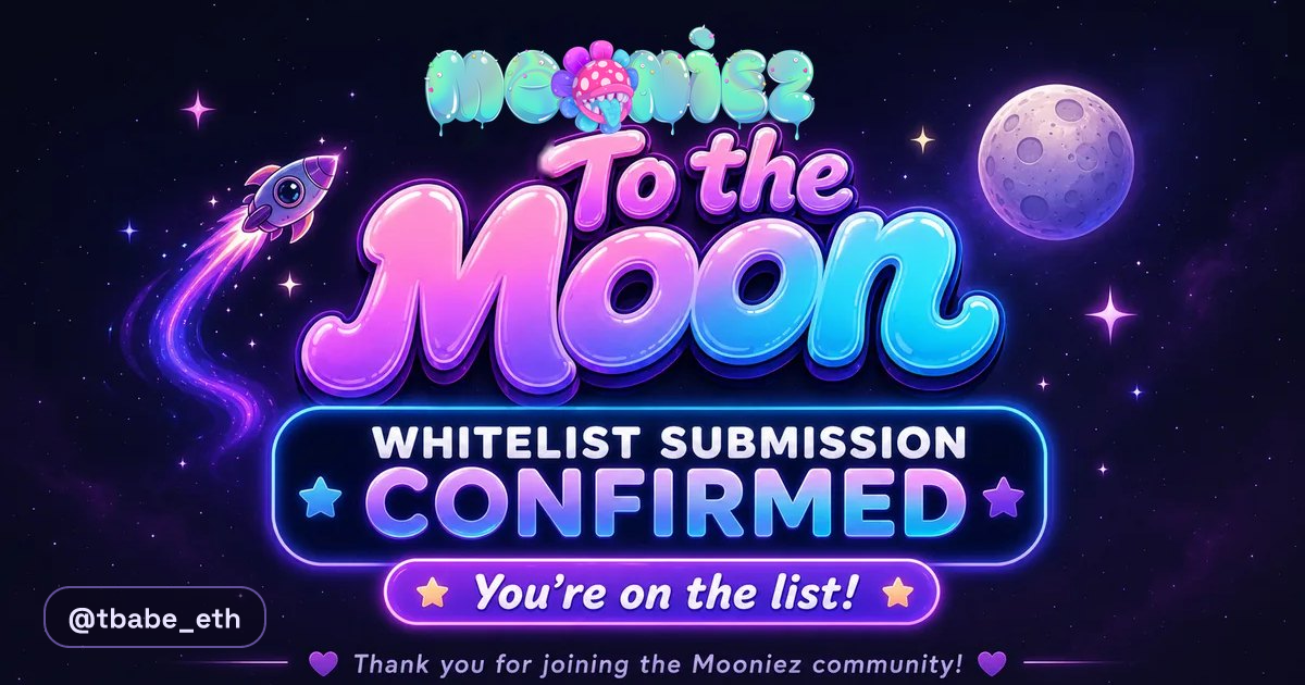 On the Mooniez waitlist